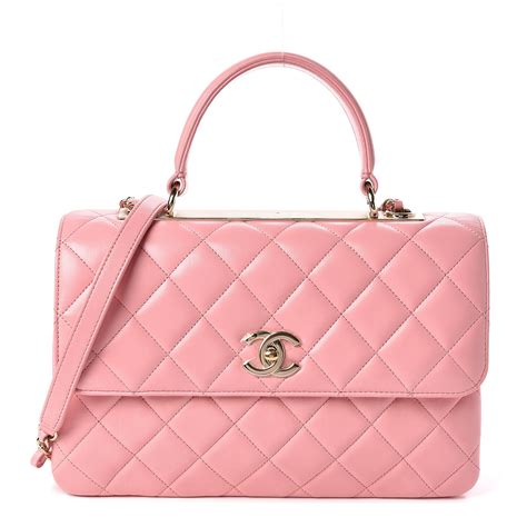bolsa chanel rosa